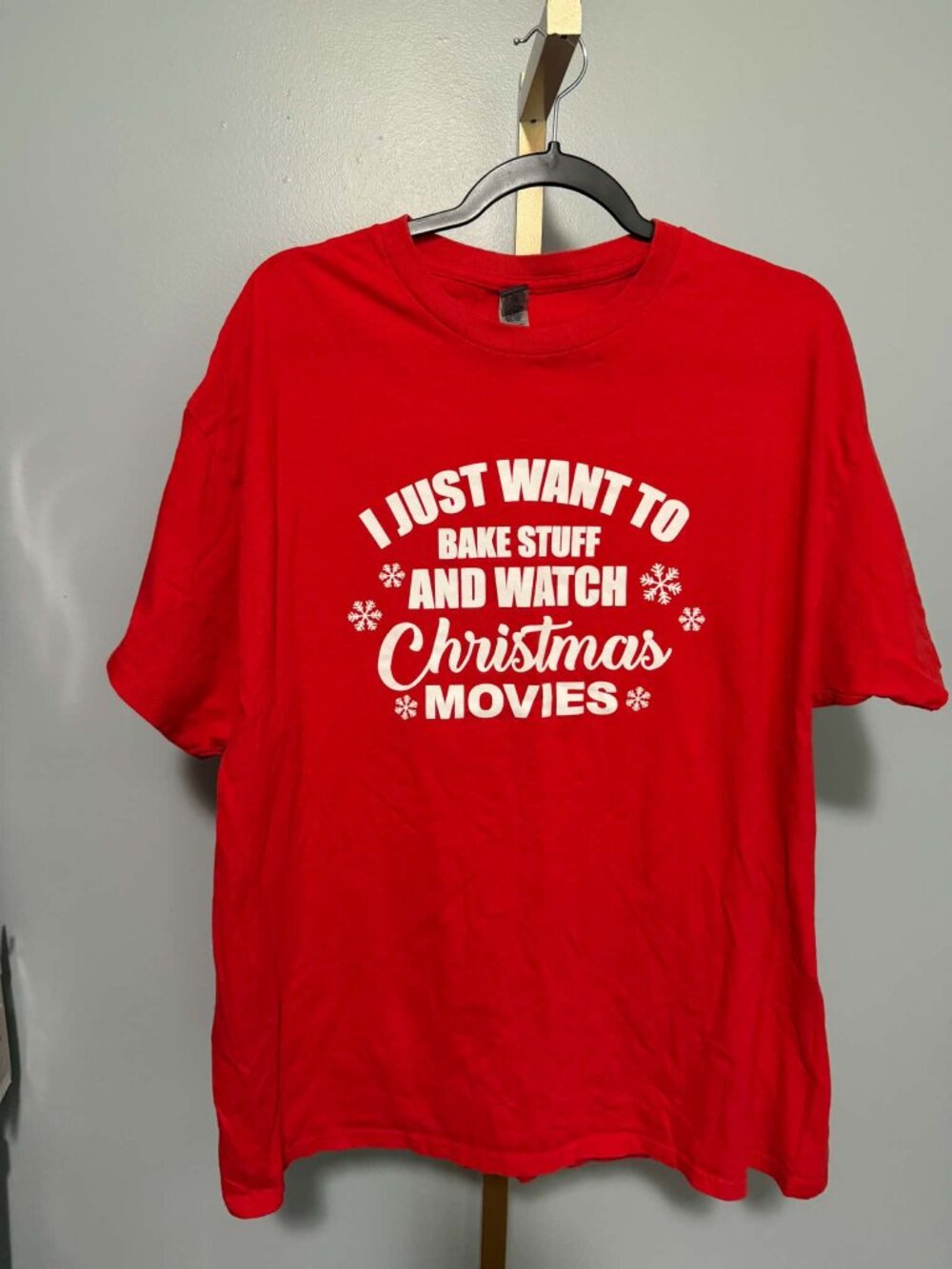 Gildan Heavy Cotton Christmas Graphic T‑Shirt – Size XL